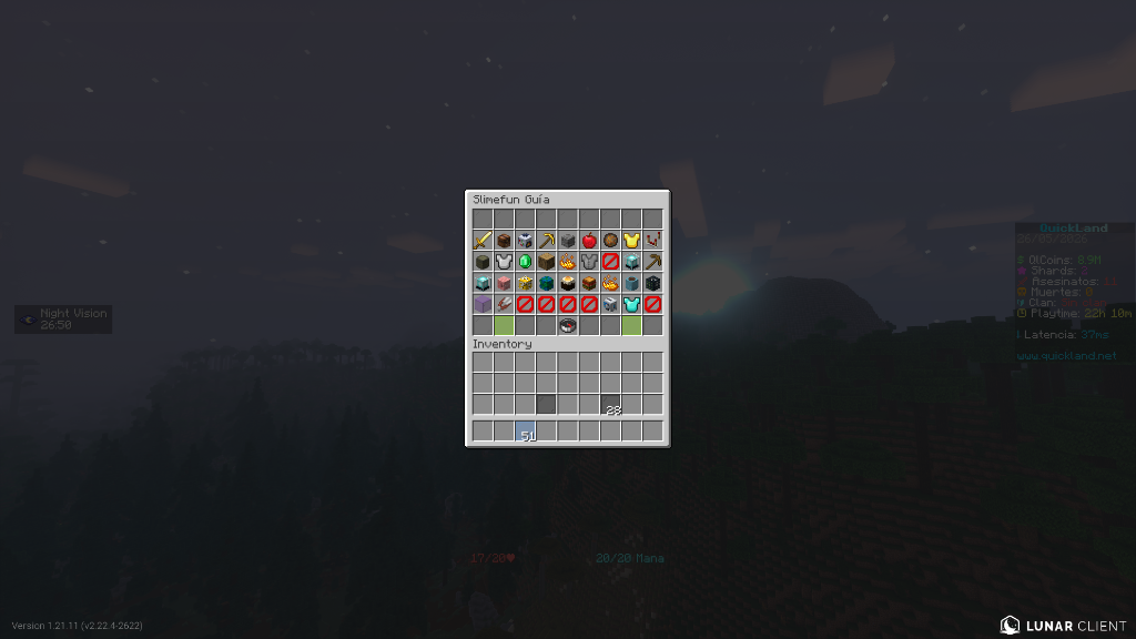 Desbloqueo de Items